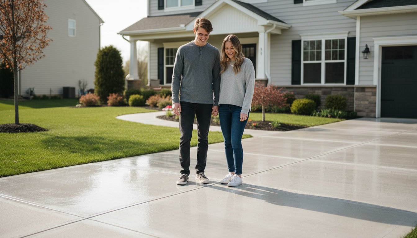 For homeowners and businesses who want lasting protection for their concrete surfaces through professional sealing